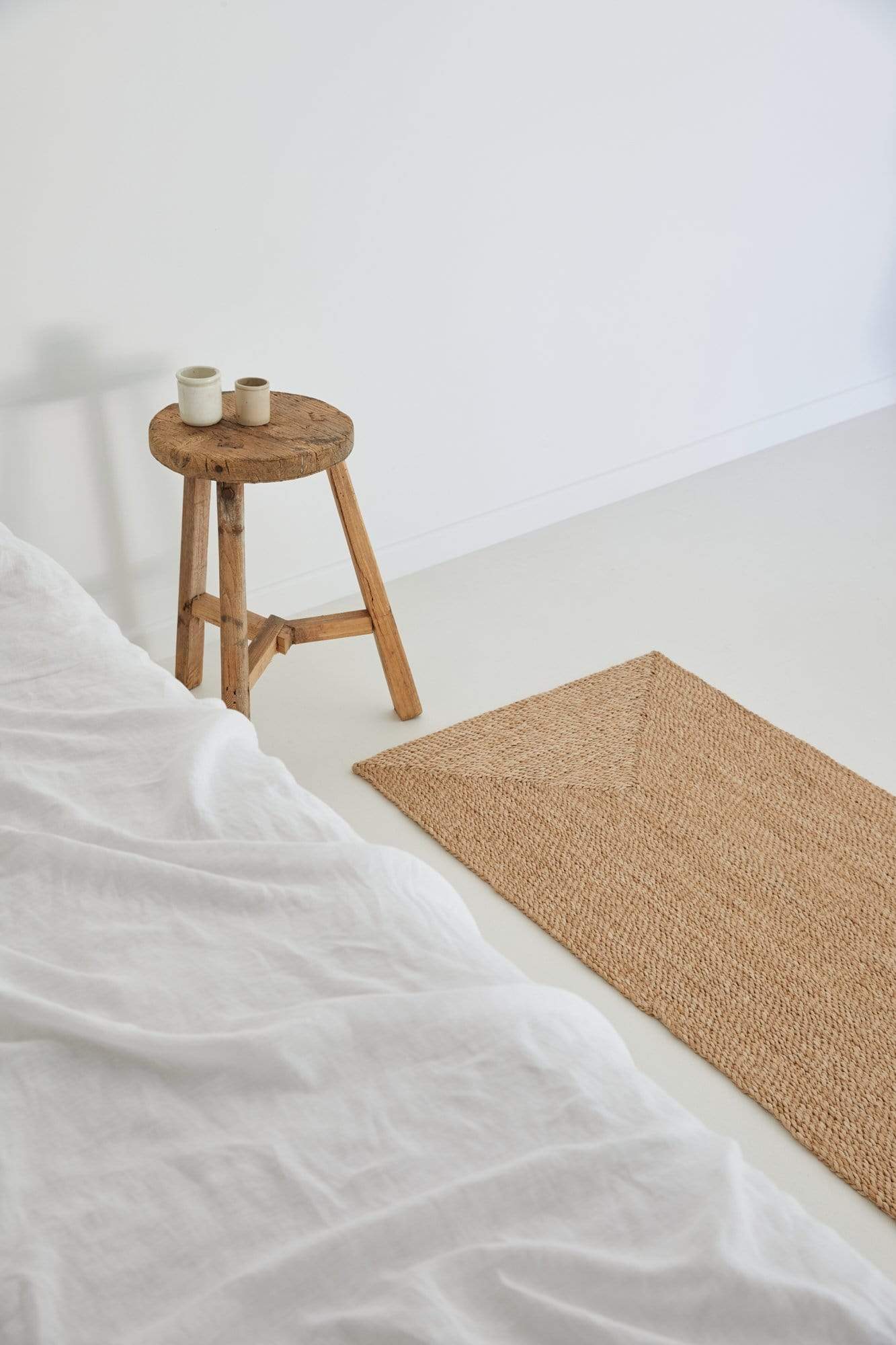The Dharma Door Rugs and Runners Amada Mat - Dark Natural